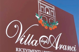 INSEGNA LUMINOSA PER VILLA DEGLI ARANCI